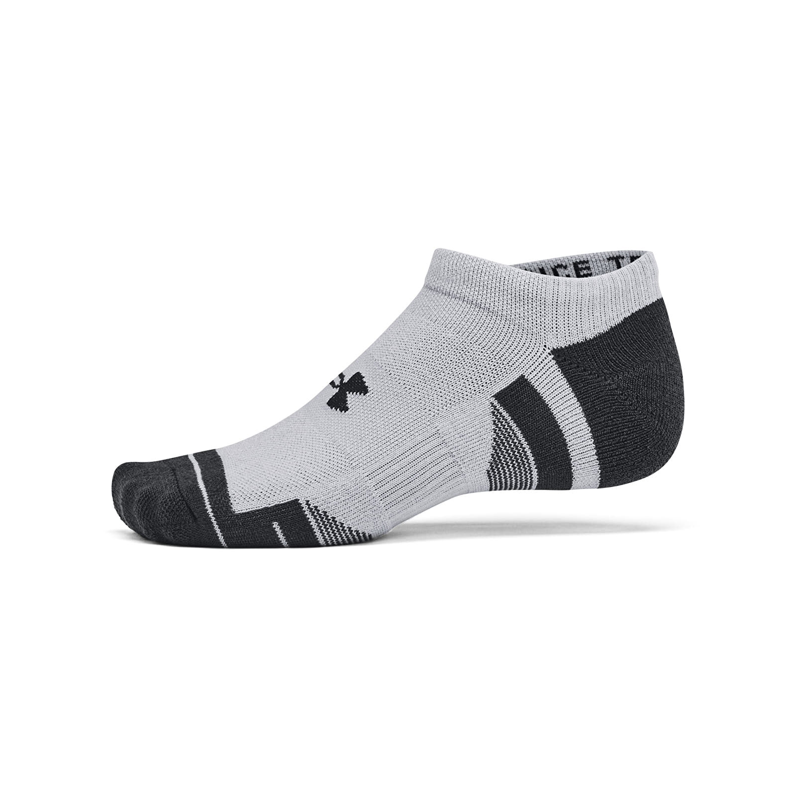Pánske ponožky Under Armour Unisex Under Armour Perf Tech 6-Pack NS Mod Gray/ Mod Gray/ Jet Gray