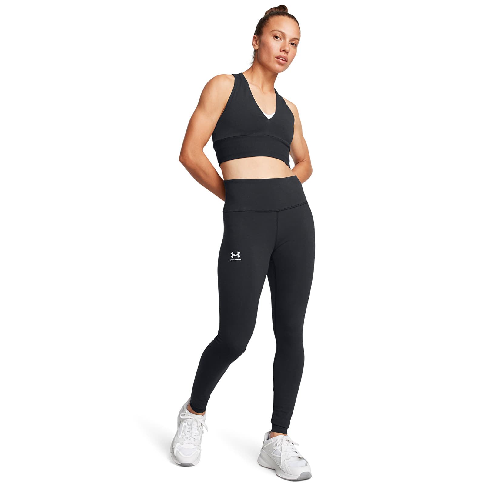 Sieviešu legingi Under Armour Rival Legging Black/ White