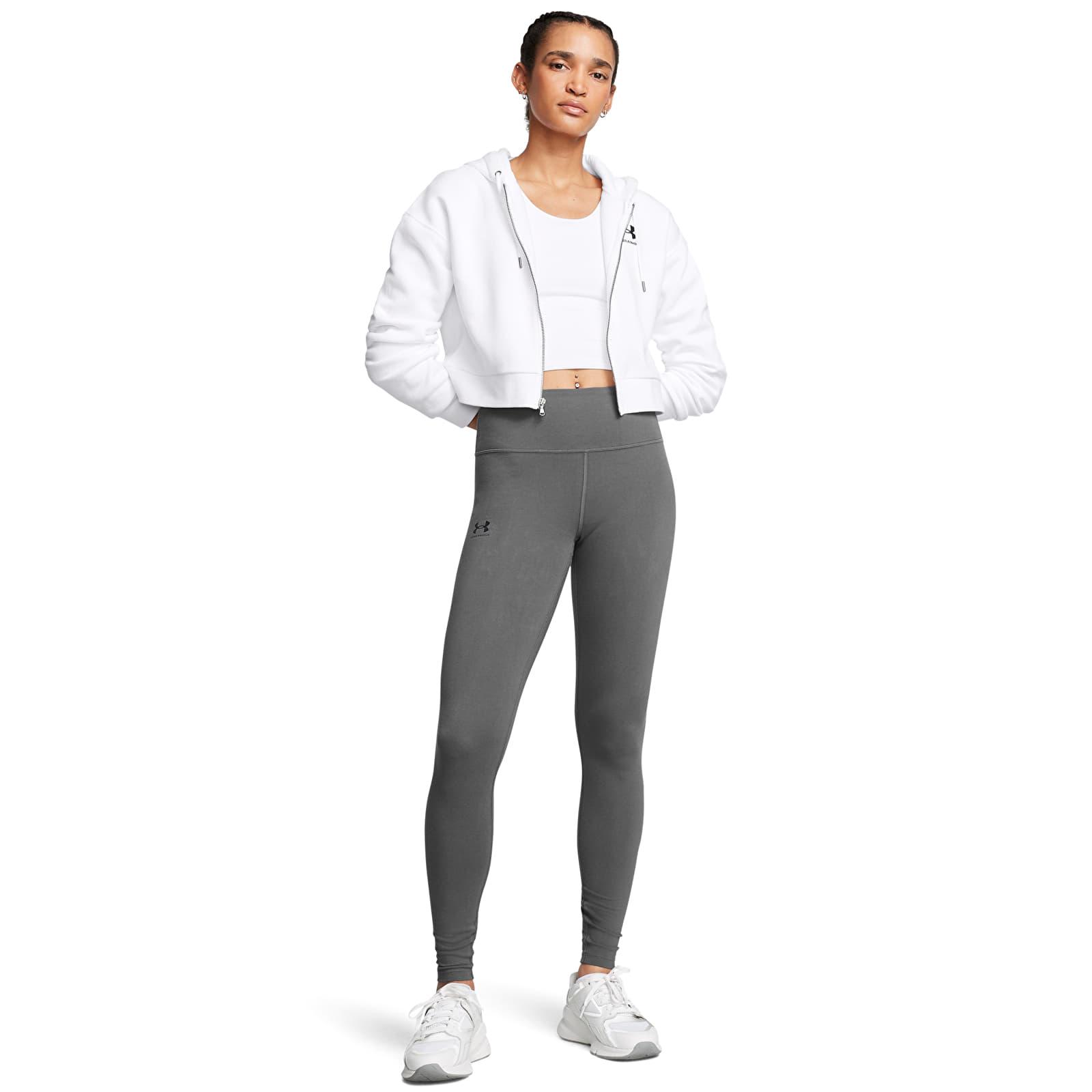 Sieviešu legingi Under Armour Rival Legging Castlerock/ Black