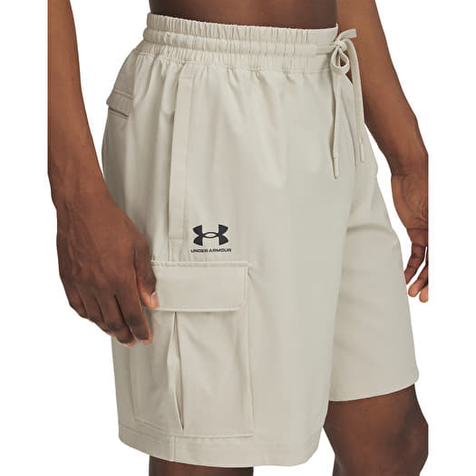 Men's shorts Under Armour Vibe Woven Cargo Short Khaki Base/ Black