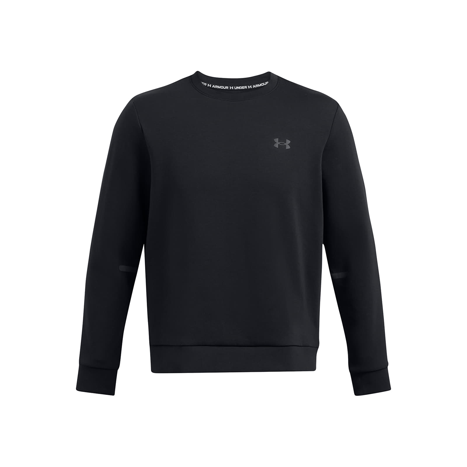 Vīriešu kapuces Under Armour Unstoppable Fleece Crew EU Black/ Black