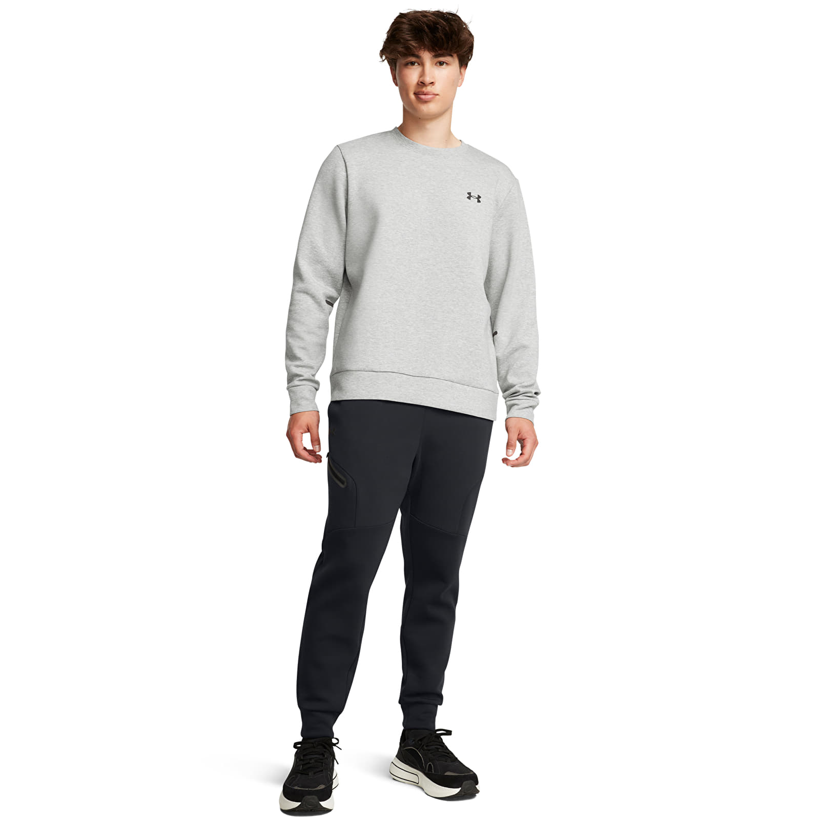 Miesten housut Under Armour Unstoppable Fleece Jogger EU Black/ Black