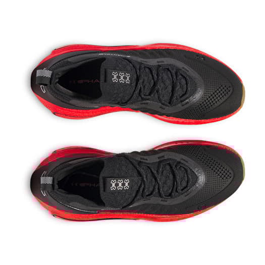 Men's shoes Under Armour Phantom Black /Lava Red /Metallic