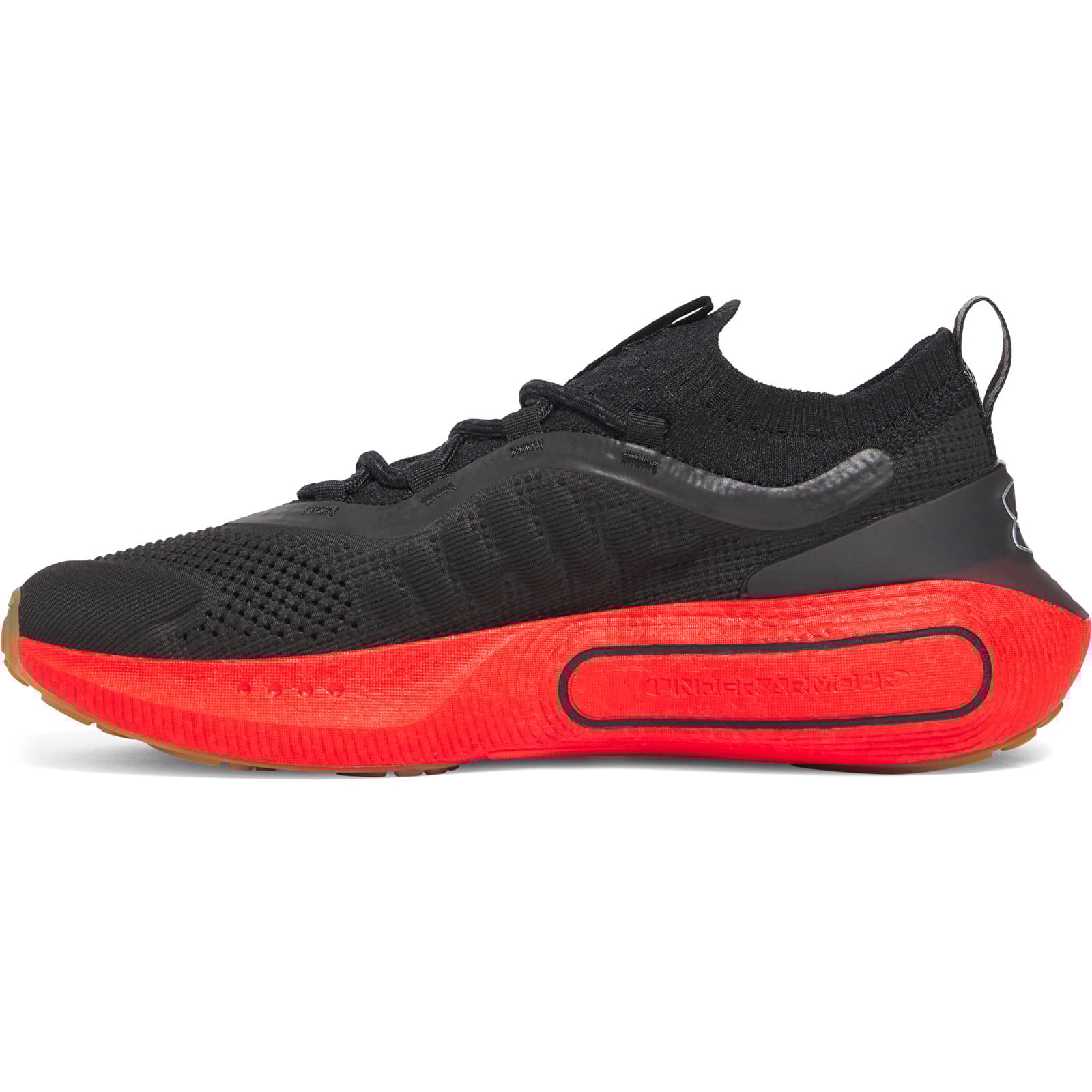Men's shoes Under Armour Phantom 4 Black /Lava Red /Metallic Silver
