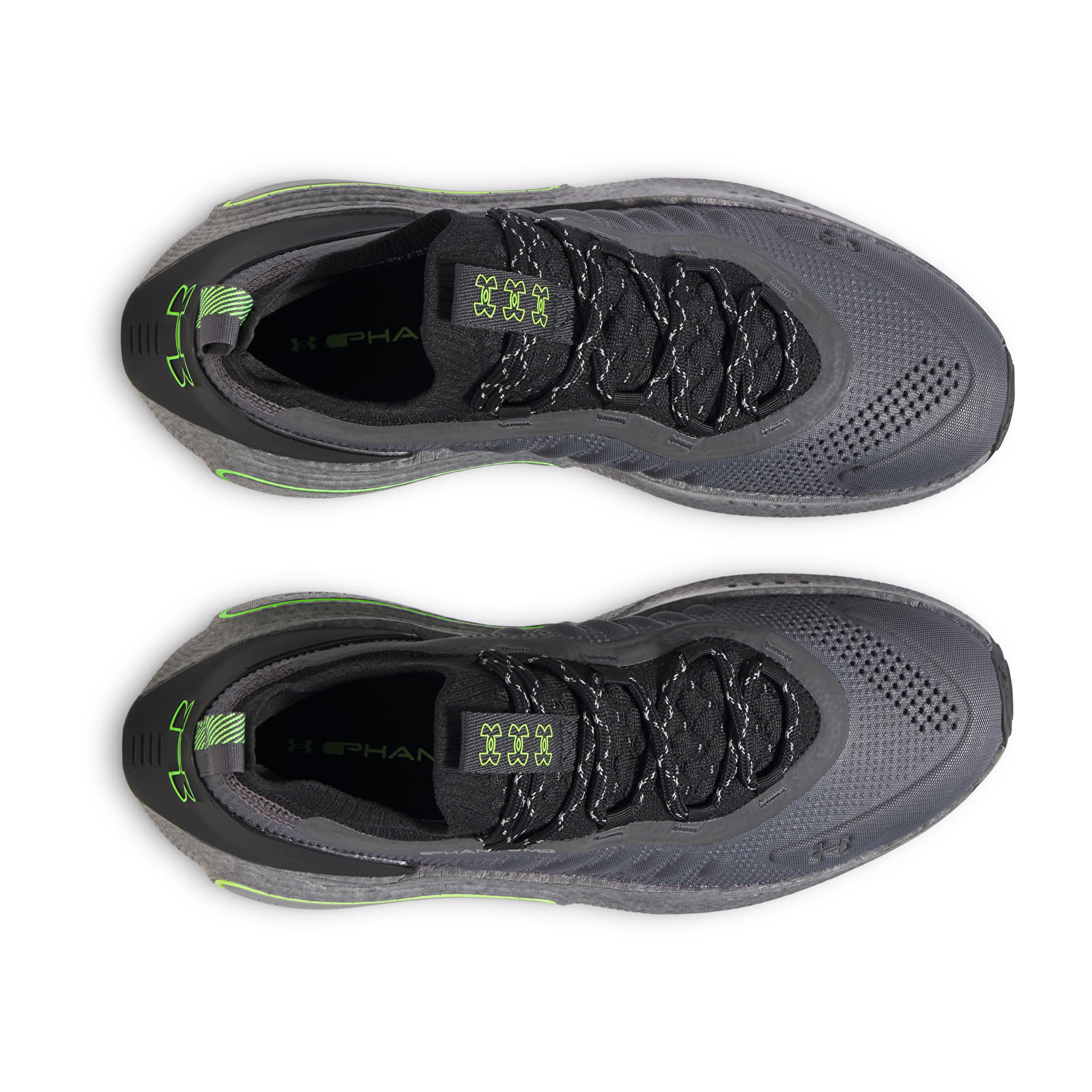Men's shoes Under Armour U Phantom 4 RFLCT Castlerock /Black /Hyper Green