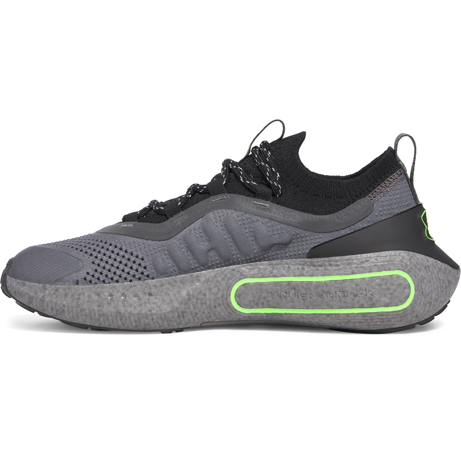 Men's shoes Under Armour U Phantom 4 RFLCT Castlerock /Black /Hyper Green
