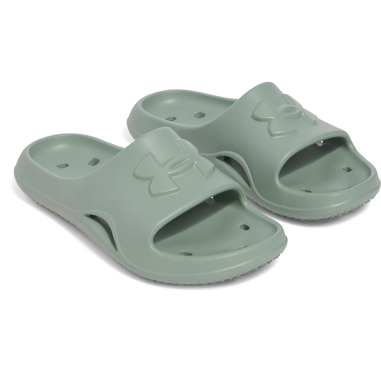 Дамски кецове и обувки Under Armour W Locker V SL Silica Green /Silica Green /Silica Green