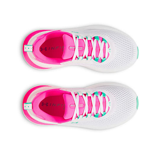 Under Armour W Infinite Elite 2 White /Aero Pink /Comet Green