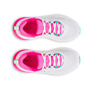 Under Armour W Infinite Elite 2 White /Aero Pink /Comet Green