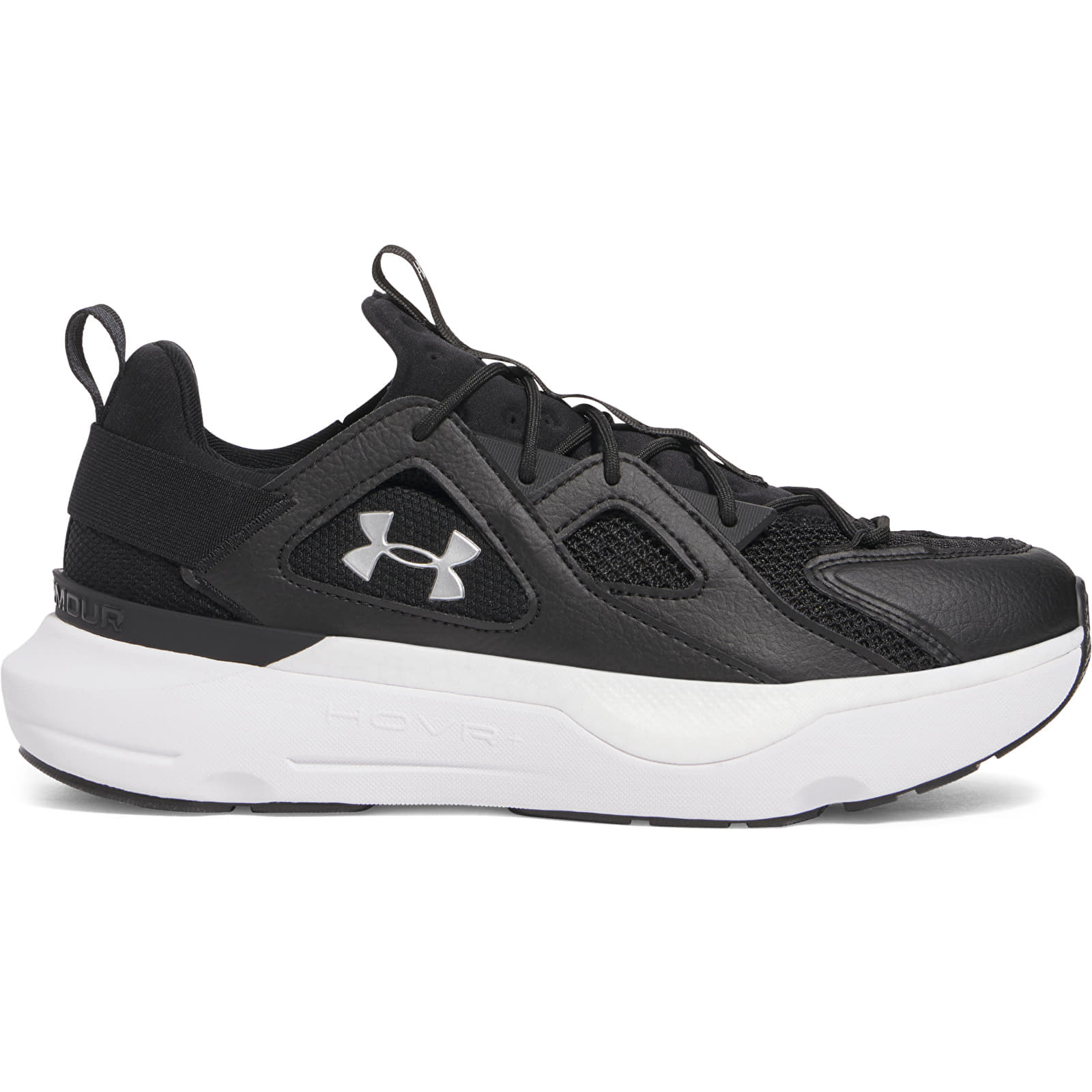 Levně Tenisky Under Armour Infinite MVMNT SE Black /White /Metallic Silver