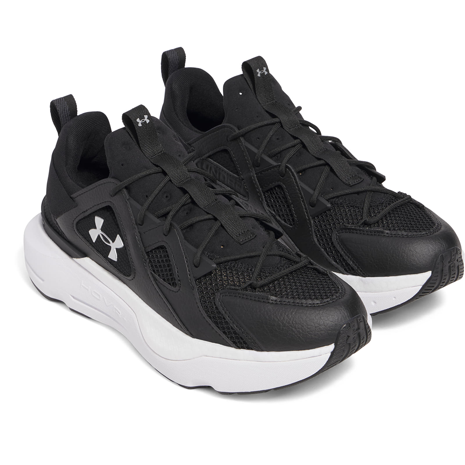 Men's shoes Under Armour Infinite MVMNT SE Black /White /Metallic Silver