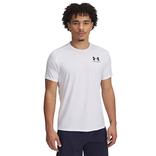 T-shirt Under Armour Heatgear Fitted SS Tee White/ Black