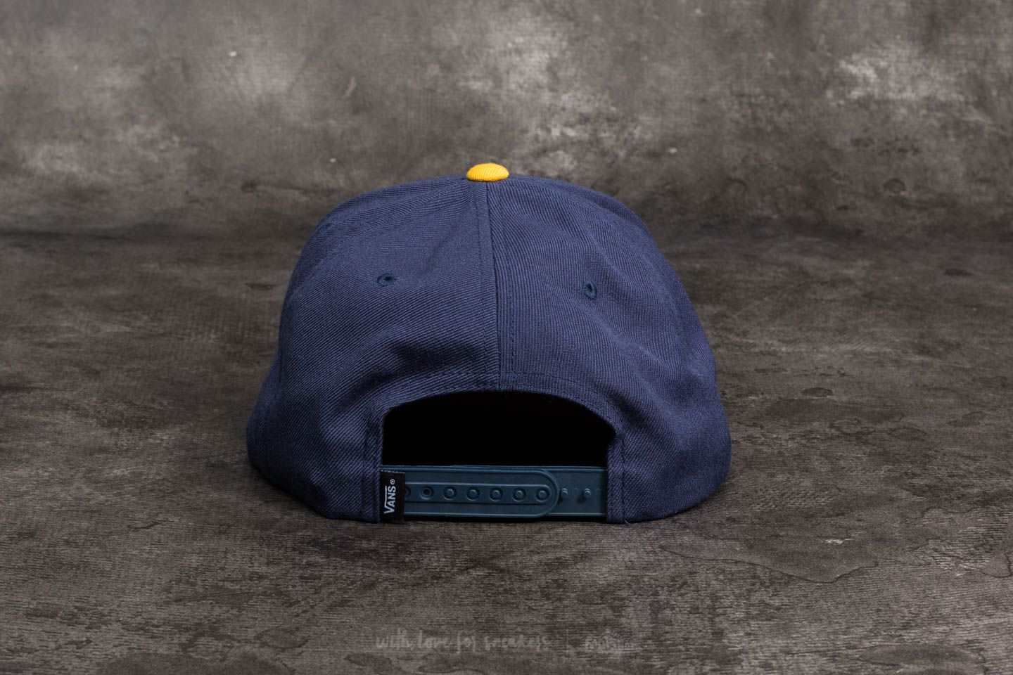 Čepice Vans Drop V II Snapback Dress Blue/ Old Gold