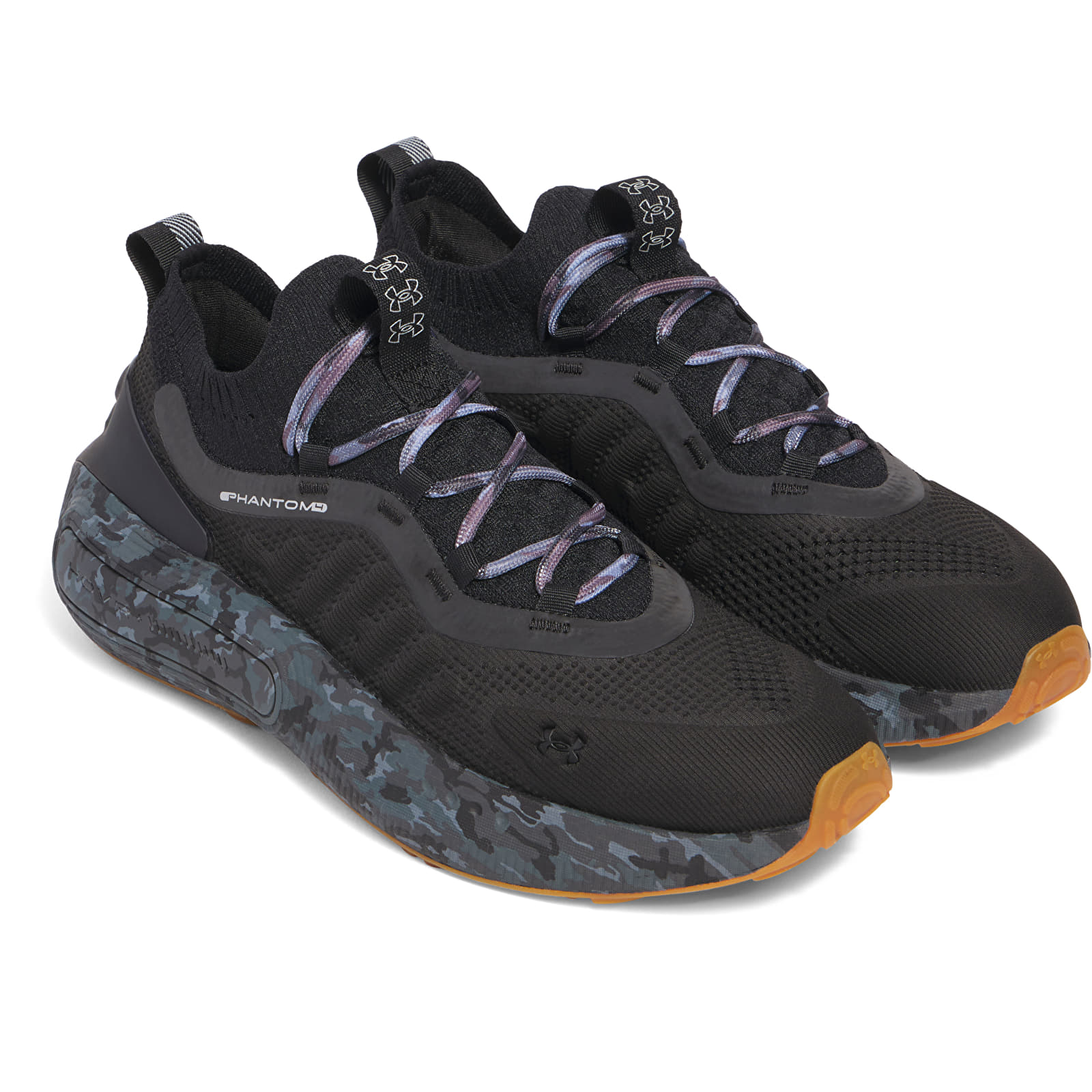 Herren Sneaker und Schuhe Under Armour Phantom 4 Camo Black /Steel /Ultimate Black