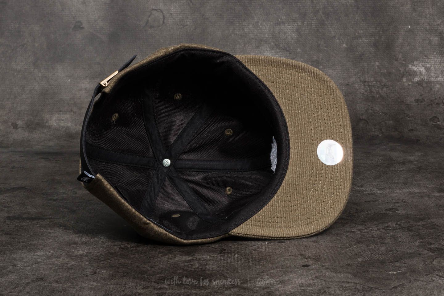 Gorras Stüssy Melange Denim Strapback Cap Green