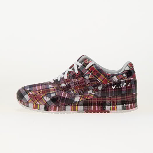 Asics x Comme Des Garçons Shirt Gel-Lyte III 07 Remastered Red/ Multi