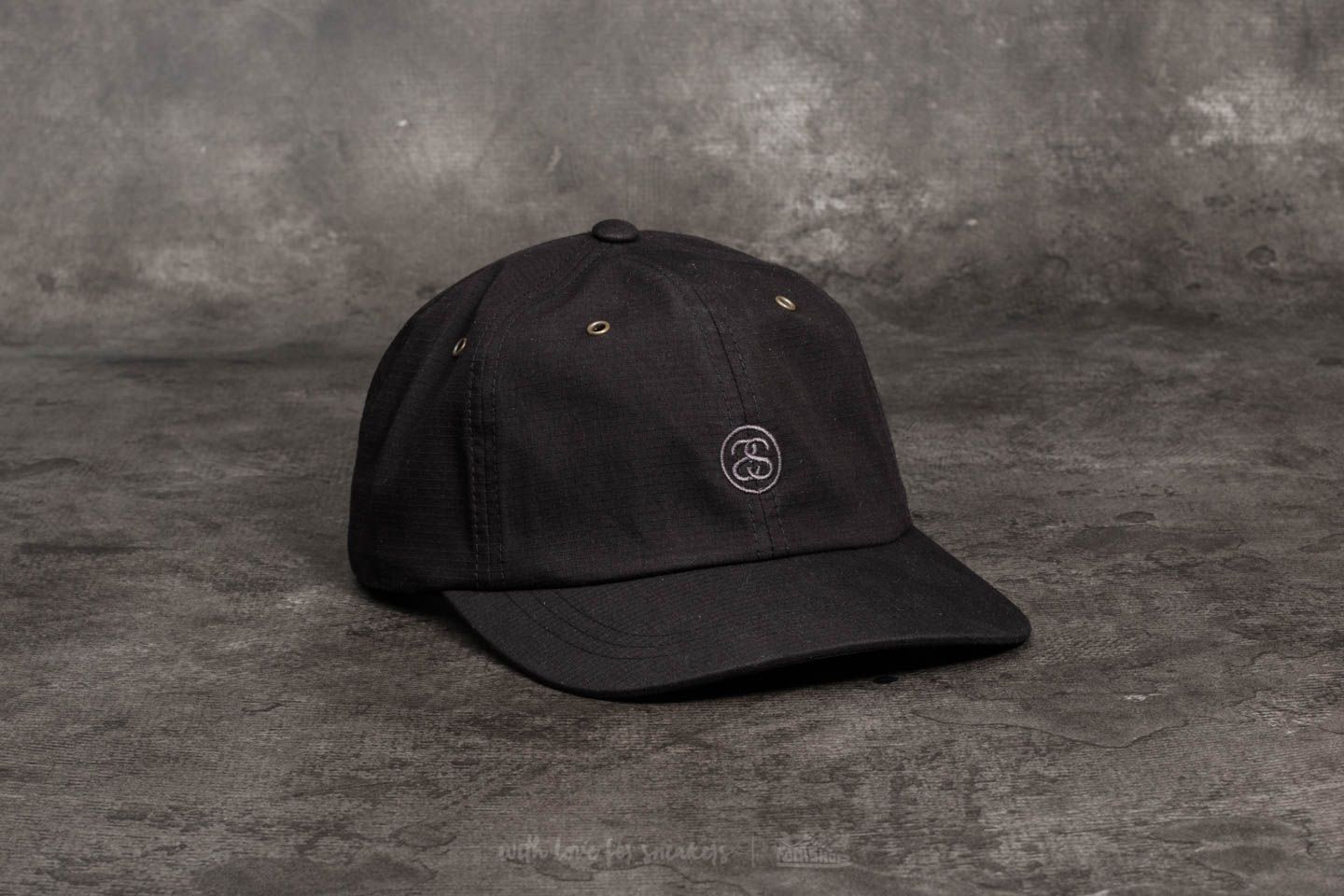 Caps Stüssy SS-Link Ripstop Low Pro Cap Black (131789 black