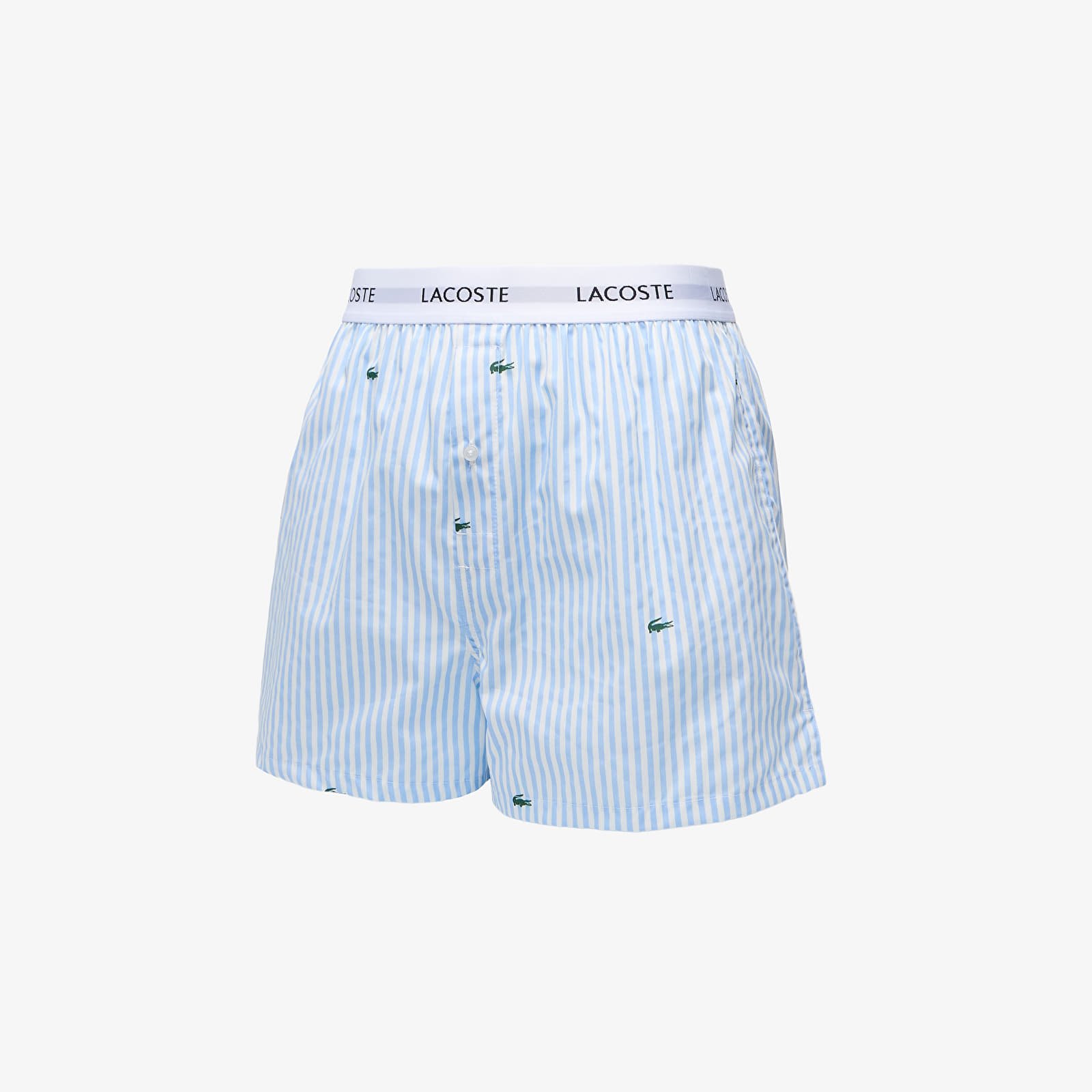 Boxer shorts LACOSTE Boxer 3-Pack Overview/ White/ Green/ Navy