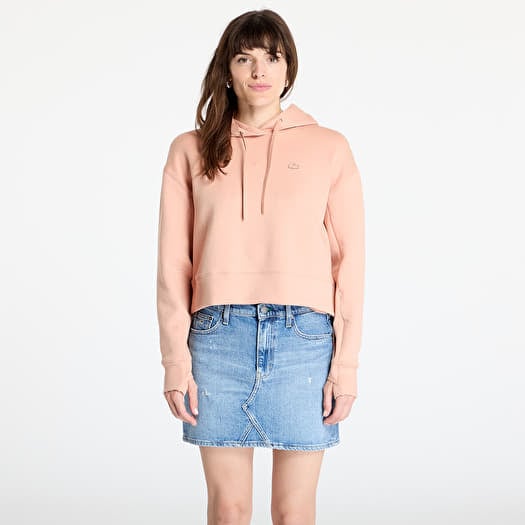LACOSTE Double Face Sweatshirt Latte