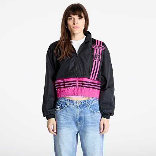 adidas Adibreak Woven 2In1 Track Top Black/ Semi Lucid Fuchsia