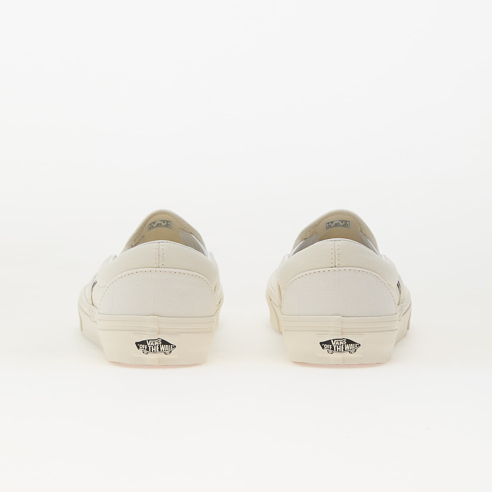 Pánske tenisky a topánky Vans Classic Slip-On Mono Checkerboard White