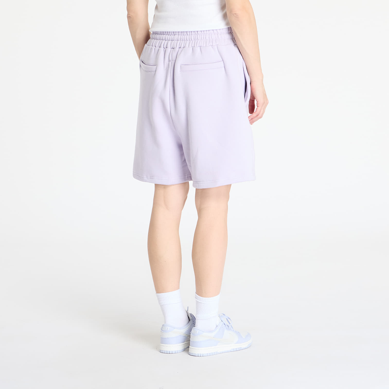 Dámske kraťasy Sixth June Curved Logo Shorts Light Purple