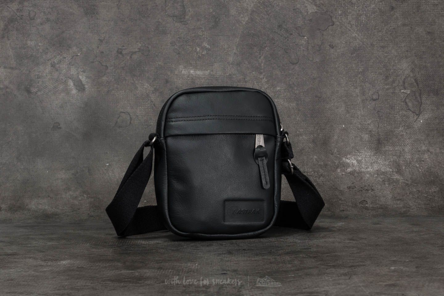 Crossbody bags Eastpak The One Black Ink Leather