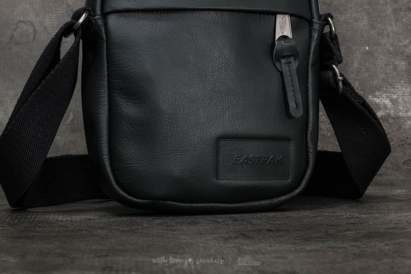 Crossbody bags Eastpak The One Black Ink Leather