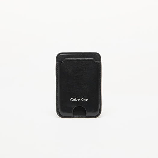Calvin Klein Jeans Tech Essential Leather Case Black