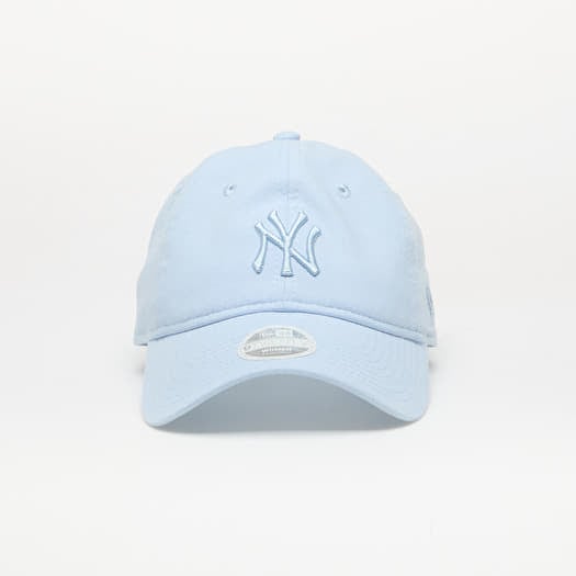 New Era New York Yankees 9TWENTY Linen Adjustable Cap Pastel blue/ Pastel blue