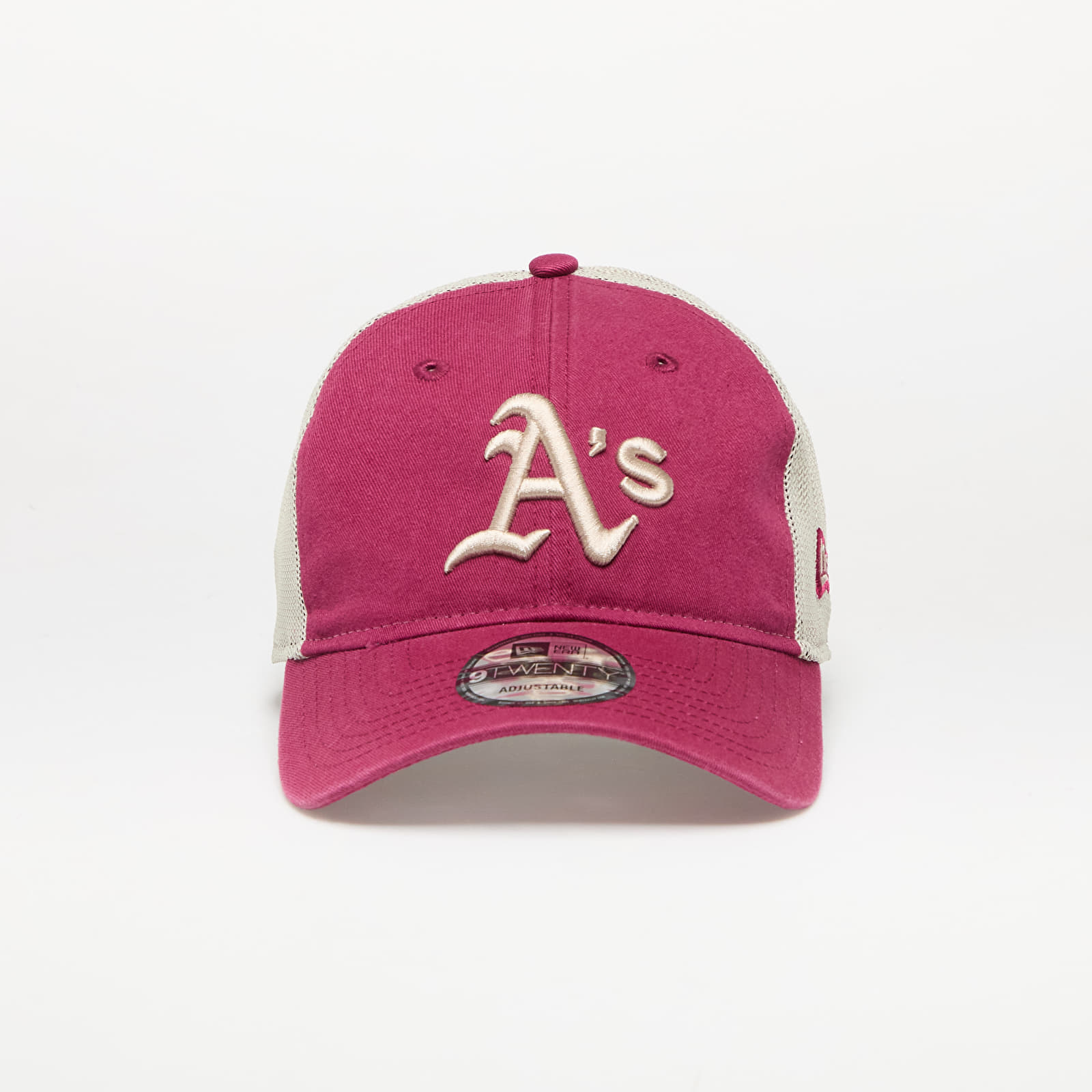 Шапка New Era MLB Oakland Athletics 920 Trucker Washed Chj/ Stone Universal