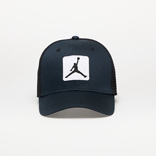 Kšiltovka Jordan Rise Structured Hat Black/ White