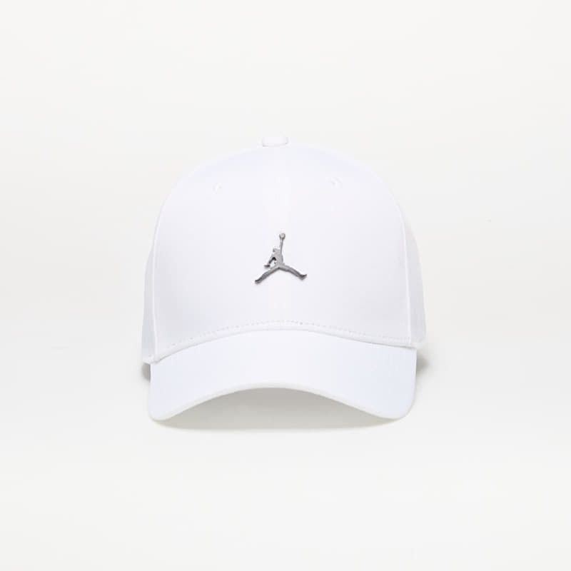 Jordan Rise Structured Metal Jumpman Hat White/ R511