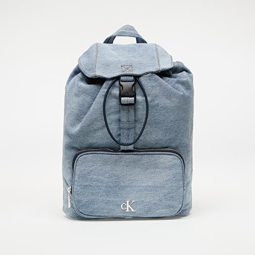 Calvin Klein Jeans Denim Luna Mini Flap Blue