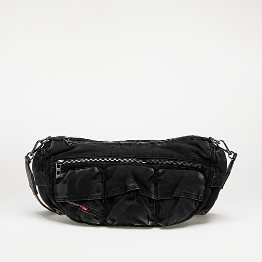Somas Diesel Multi-Pkts Shoulder Bag Black