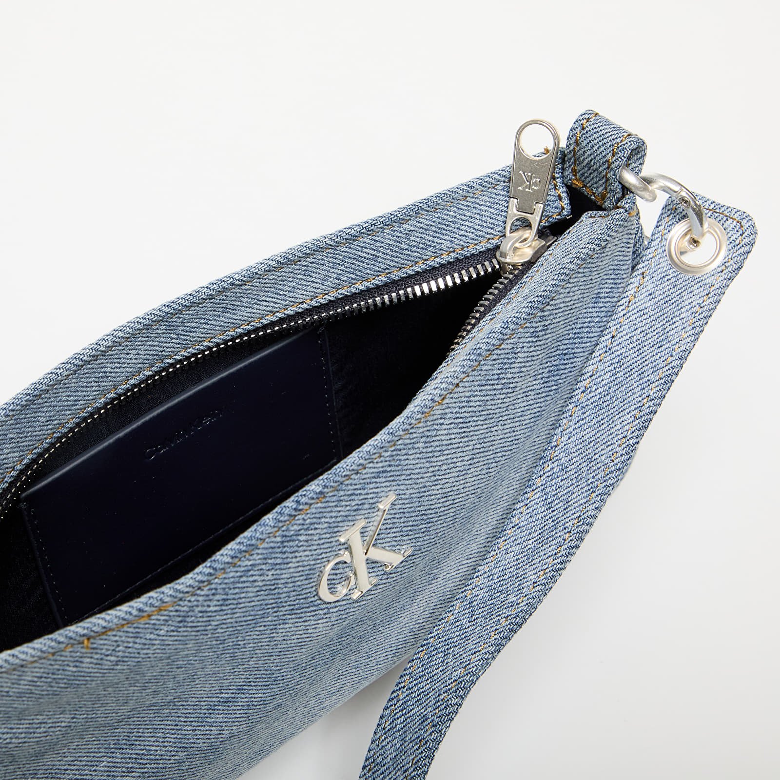 Umhängetaschen Calvin Klein Jeans Denim Shoulder Pouch Blue