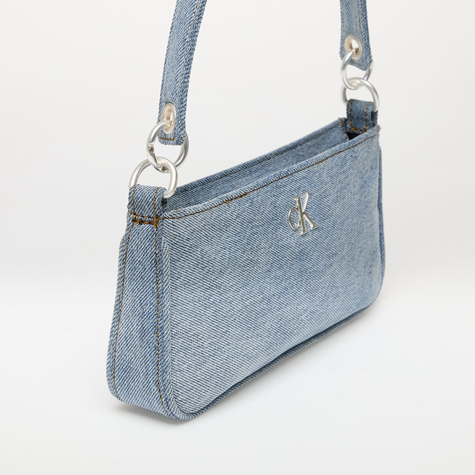 Umhängetaschen Calvin Klein Jeans Denim Shoulder Pouch Blue