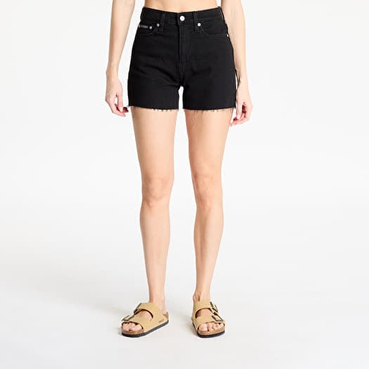 Shortsid Calvin Klein Jeans Mom Short Denim Black