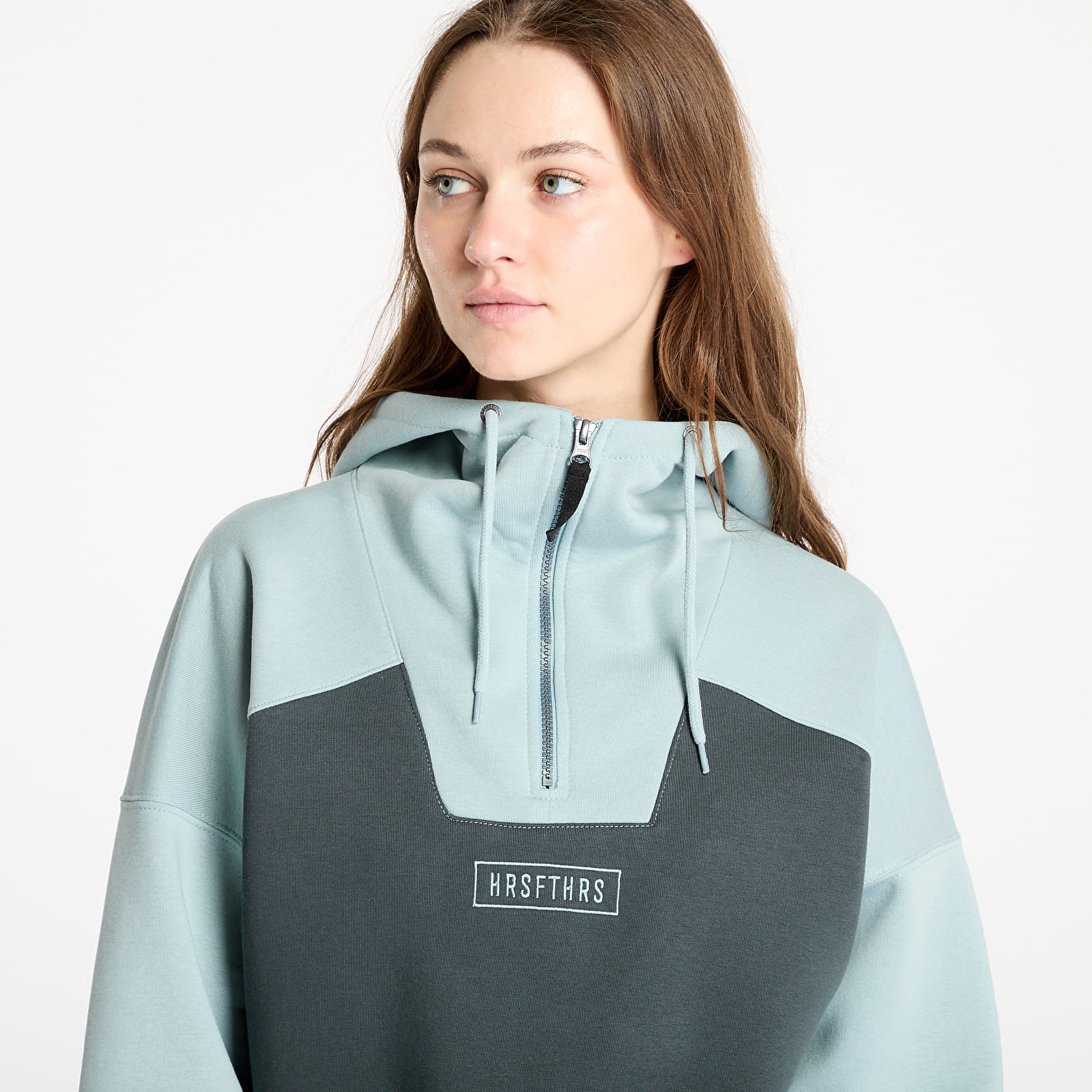 Bluzy z kapturem Horsefeathers Willow Sweatshirt Blue Haze