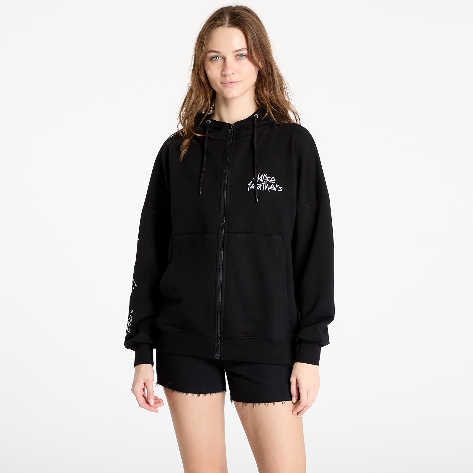 Dámské mikiny Horsefeathers Sima Sweatshirt Black