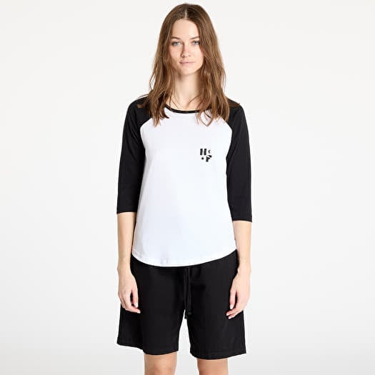 T-krekls Horsefeathers Kirby Top White/ Black