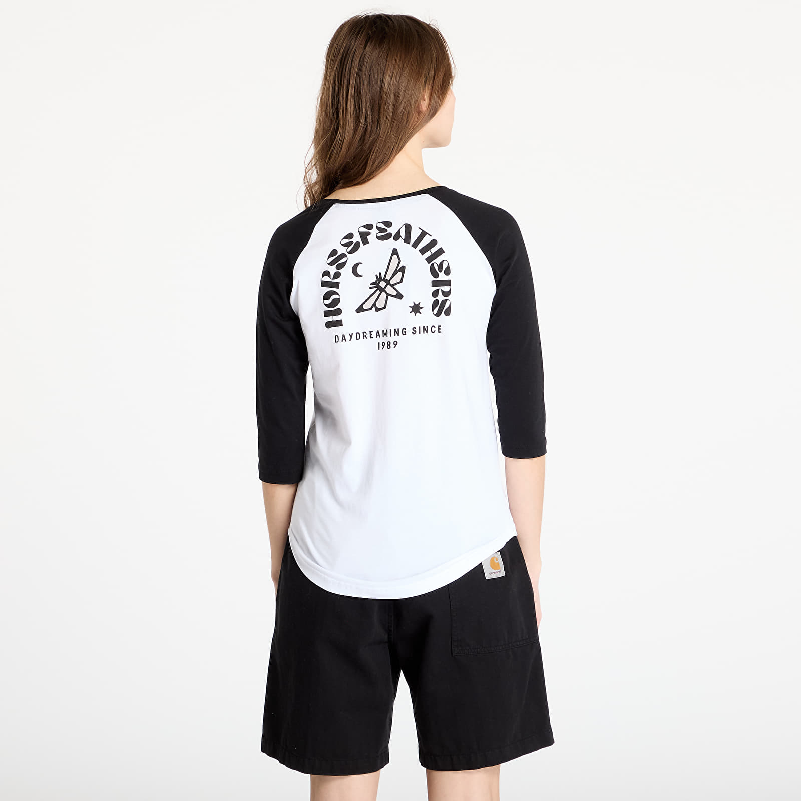 T-Shirts Horsefeathers Kirby Top White/ Black