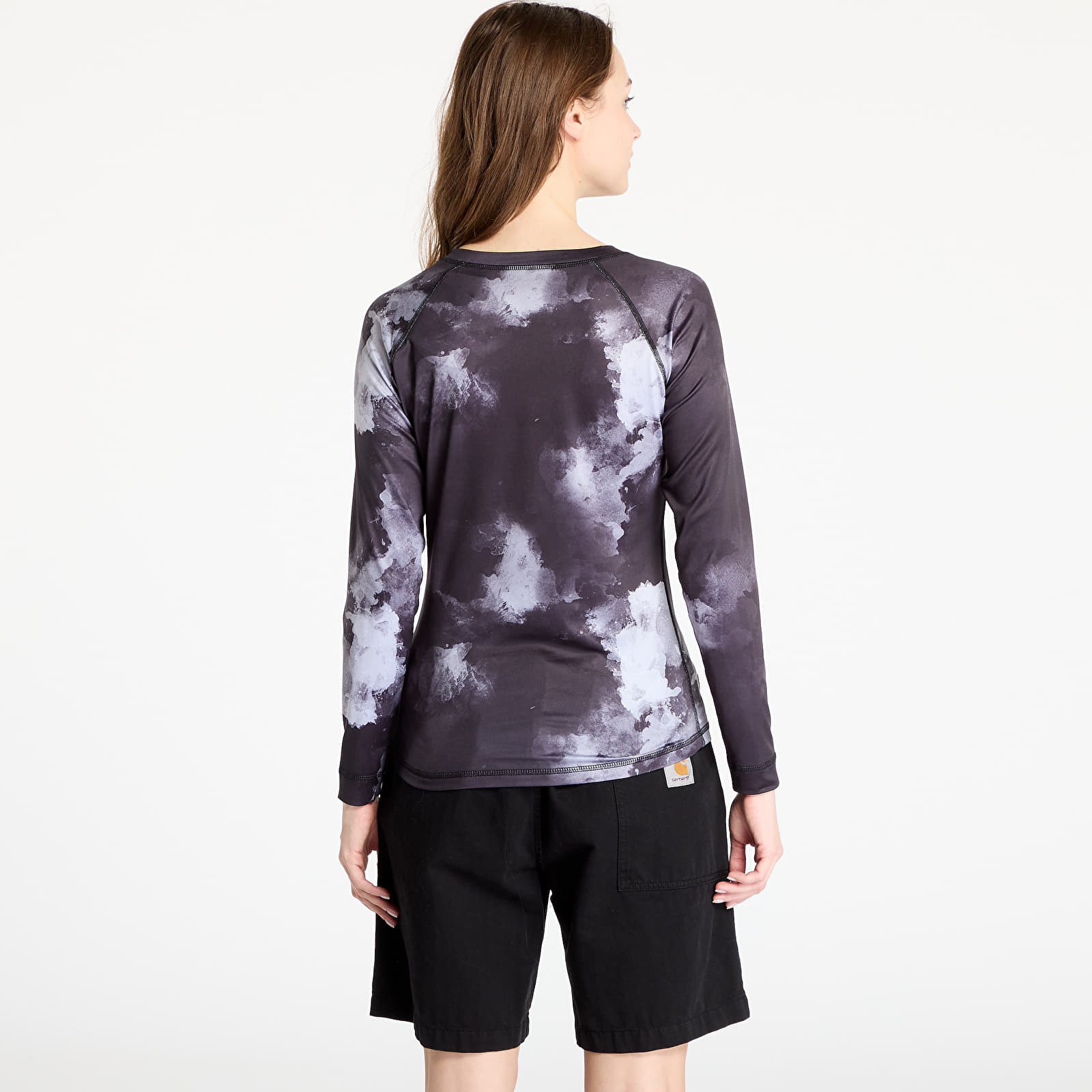 T-shirts Horsefeathers Deco Long Sleeve Bike Jersey Grayscale
