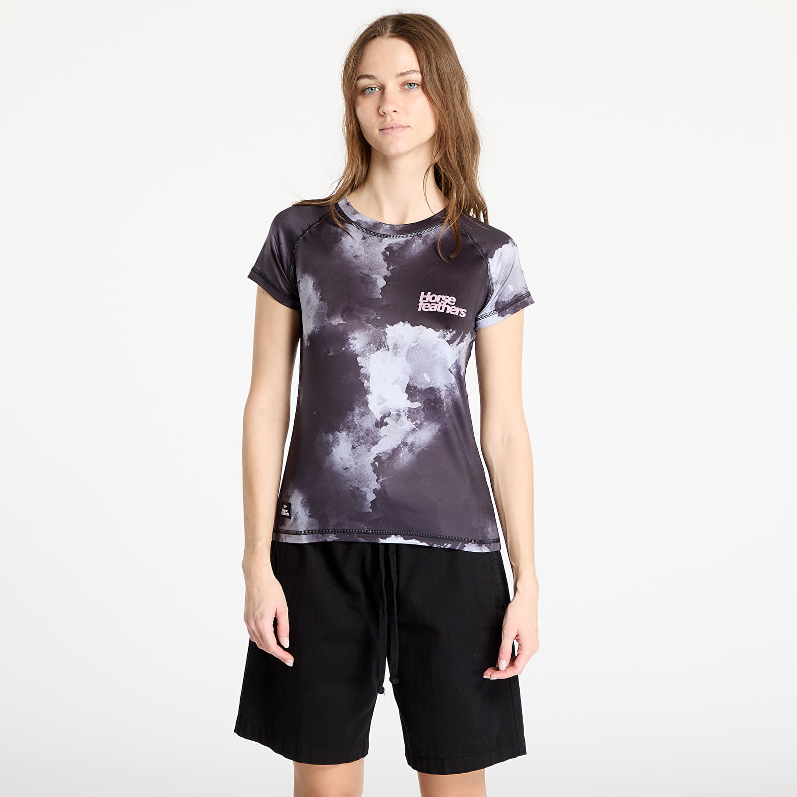 T-shirts Horsefeathers Deco Bike Jersey Grayscale