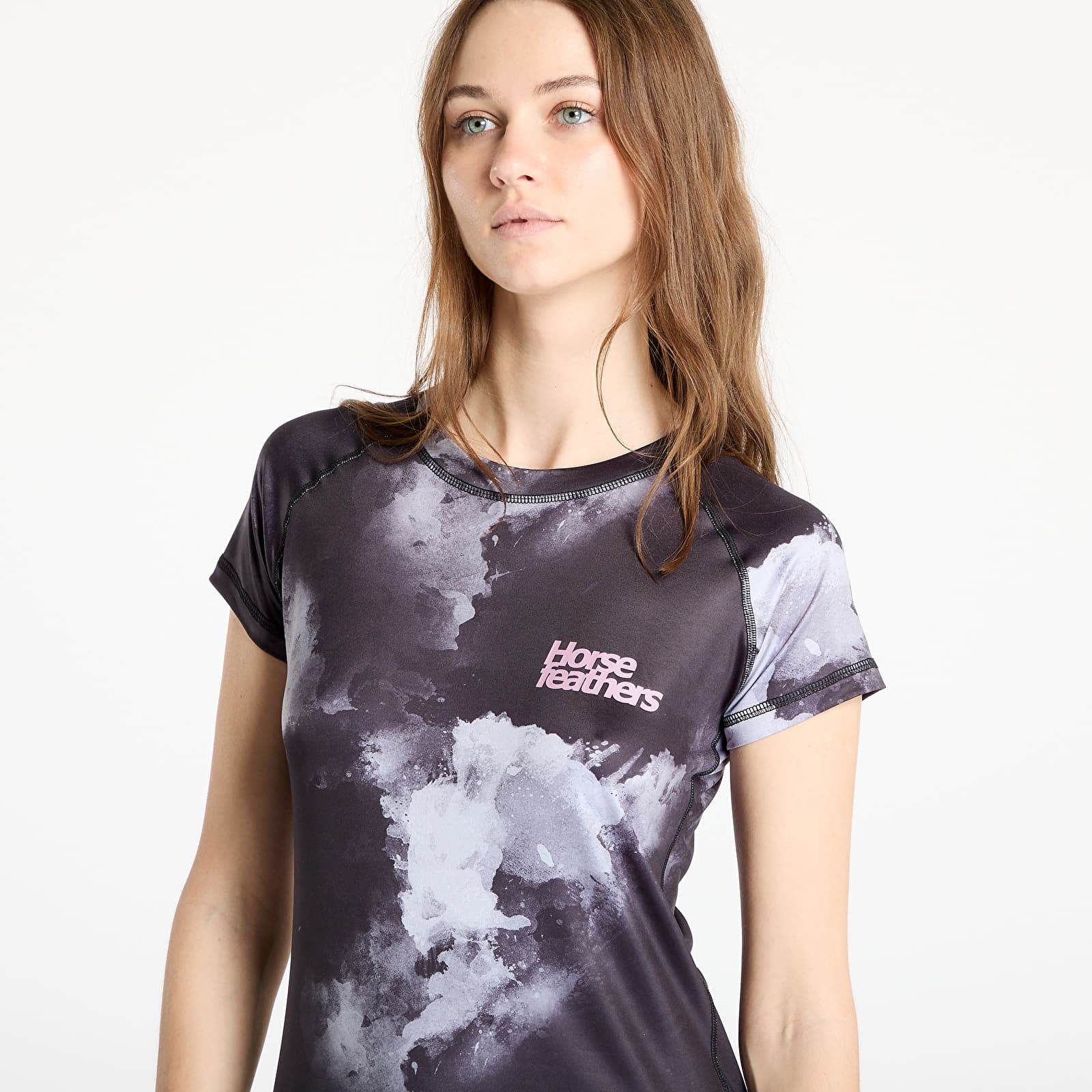 T-shirts Horsefeathers Deco Bike Jersey Grayscale
