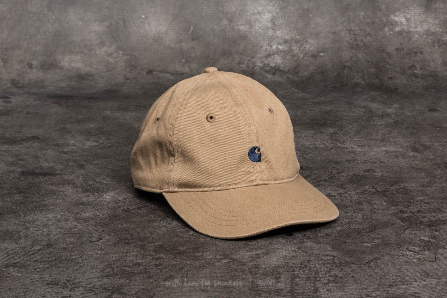 Caps Carhartt WIP Madison Logo Cap Leather/ Navy