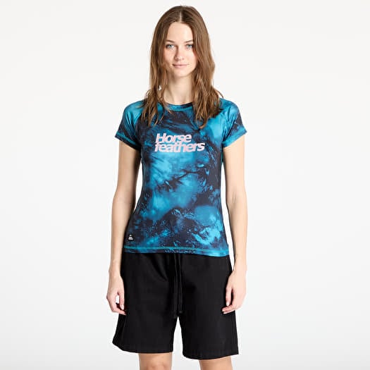 T-krekls Horsefeathers Deco Bike Jersey Petrol Camo
