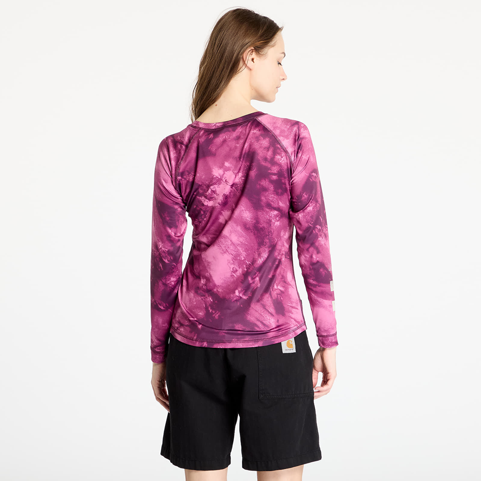 T-shirts Horsefeathers Deco Long Sleeve Bike Jersey Blackberry Camo