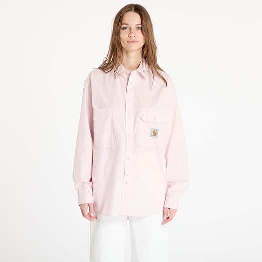 Košulja Carhartt WIP Longsleeve Irwin Shirt UNISEX Air Pink