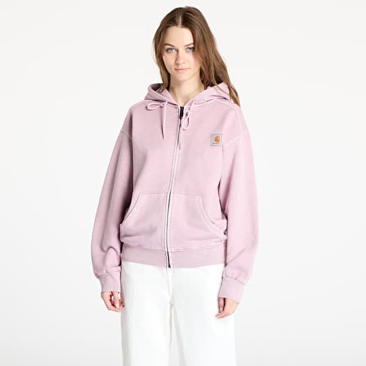 Carhartt WIP Hooded Nelson Jacket UNISEX Hortensia Garment Dyed